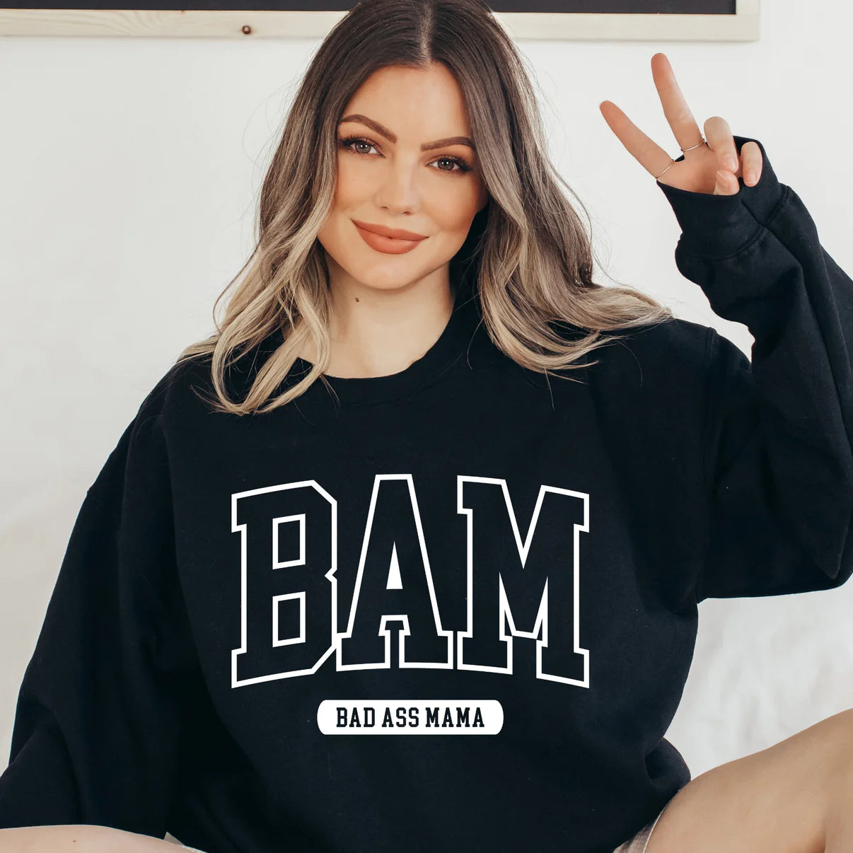 BAM - Bad Ass Mama Crewneck