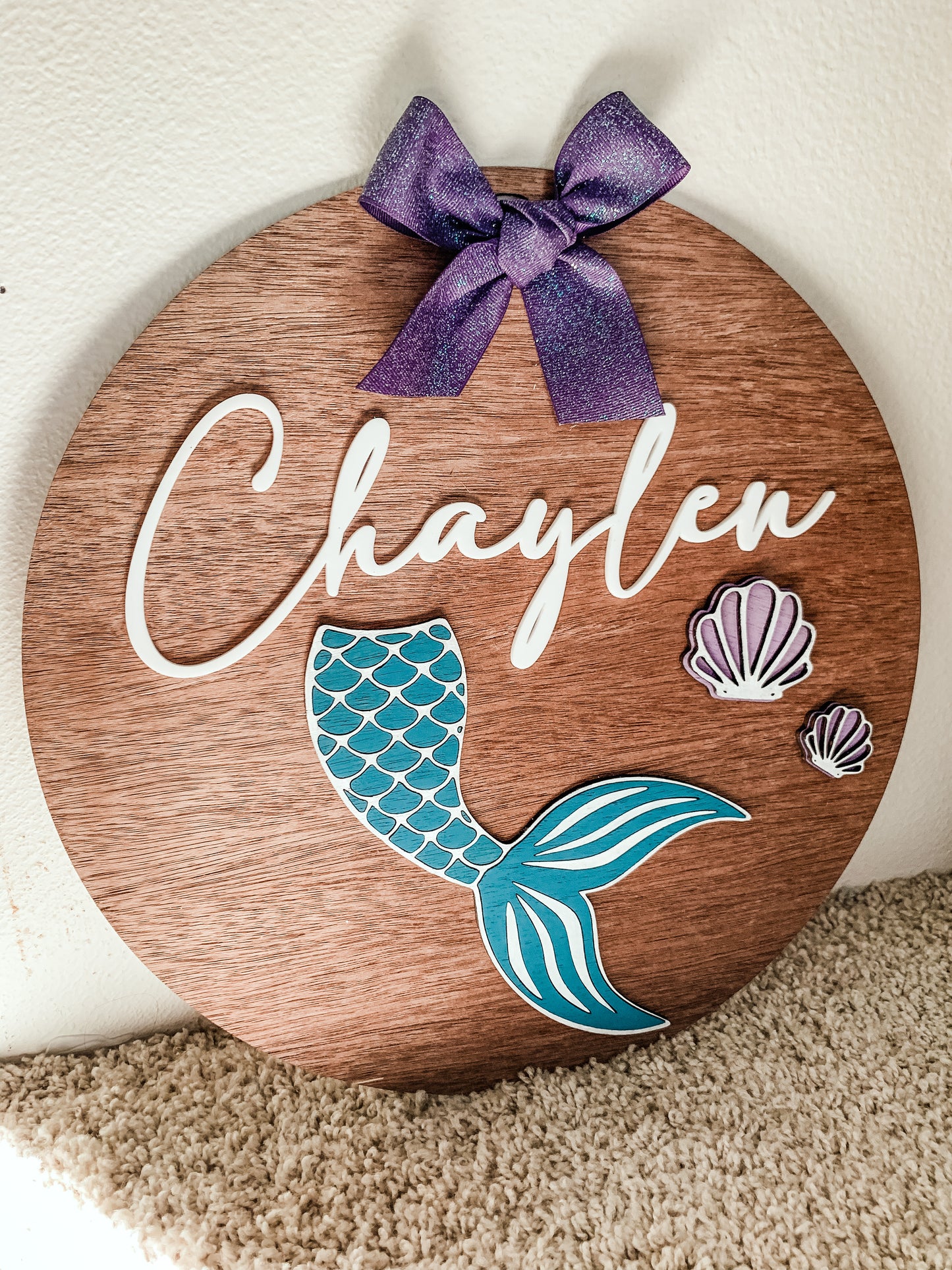 Small Custom Wood Sign