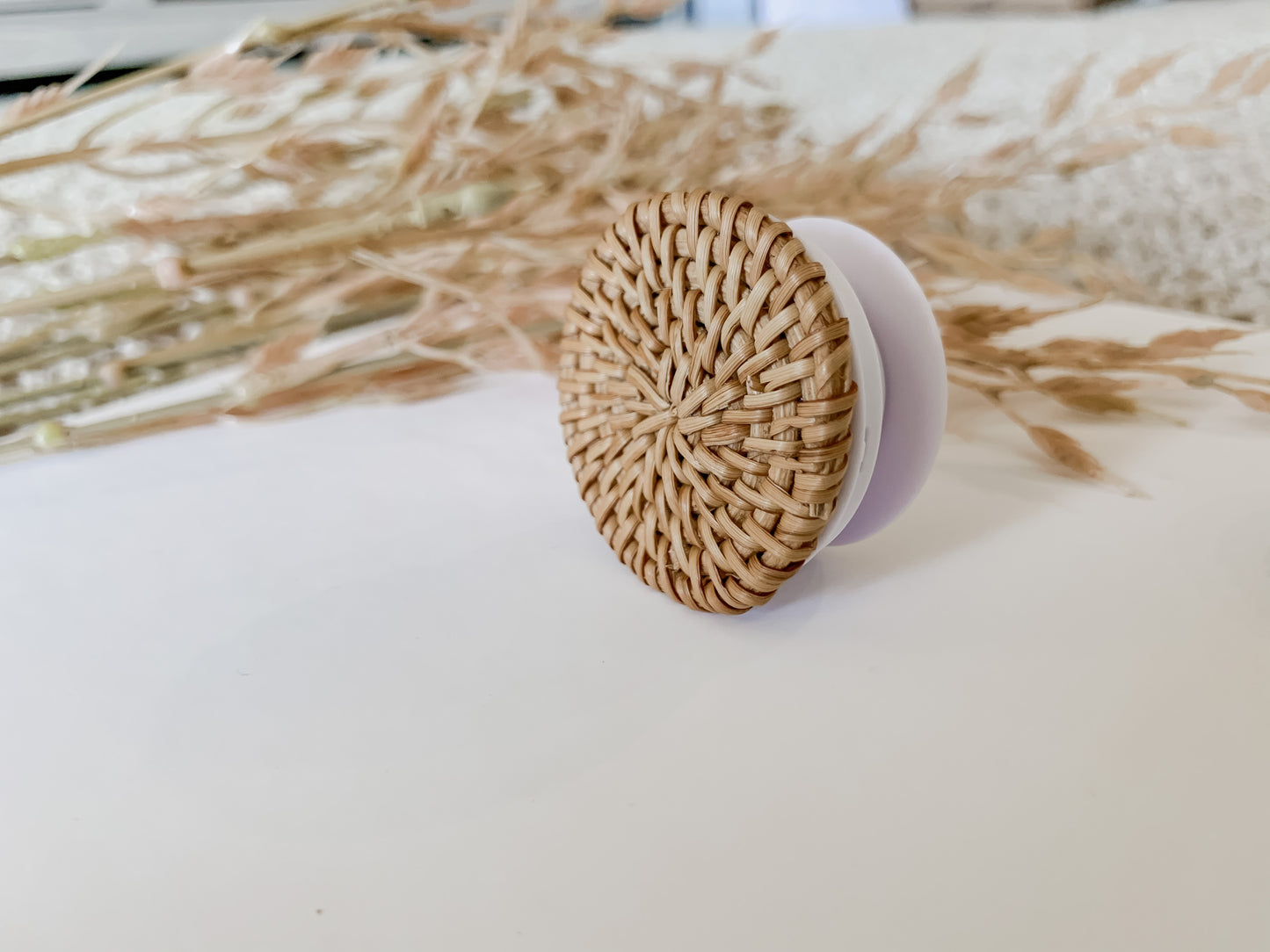 Rattan Pop Sockets